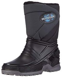 Calvin Klein Beck Outdoor, Botas de Nieve Niñas, Gris (Grau / 24), 34 EU - Multicolor