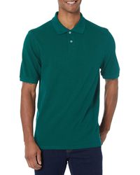 Amazon Essentials - Regular-Fit Cotton Pique Polo Shirt - Lyst