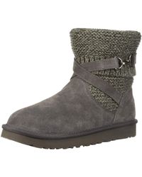 ugg strappy purl knit bootie