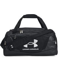 Under Armour - Sporttas Undeniable 5.0 Medium Zwart Zwart Metalen Zilver - Lyst