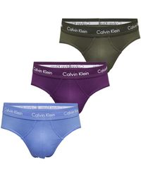 Calvin Klein S Hip Brief Trousers By - Purple
