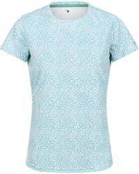 Regatta - Ladies Fingal Edition T-shirt Bristol Blue Ditsy 14 - Lyst