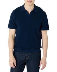 Amazon Essentials - Regular-Fit-Polo-Pullover aus Strick mit kurzen Ärmeln - Lyst