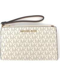 Michael Kors - Jet Set Travel Double Zip Wristlet - Lyst