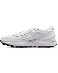 Nike - Waaffle One Leather Textile Trainers - Lyst