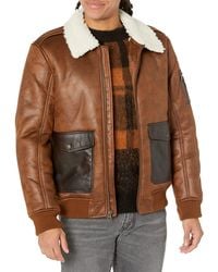 Levi's - Faux Shearling Shortie Rancher Jacket - Lyst