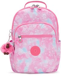 Kipling - Backpack Seoul S Garden Clouds Small - Lyst