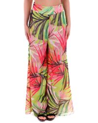 Pantaloni palazzo e alla zuava Guess da donna - Fino al 80% di sconto | Lyst