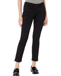 Lee Jeans - Secretly Shapes Regular Fit Straight Leg Jeans Mid-Rise Black 2 S - Lyst