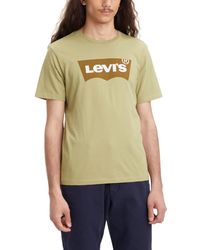 Levi's - Graphic Crewneck Tee T-shirt Cedar - Lyst