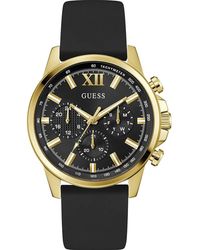 Guess - Orologio Multi-quadrante al Quarzo da Uomo con Cinturino in Silicone GW0913G2 - Lyst