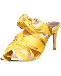 ted baker yellow heels