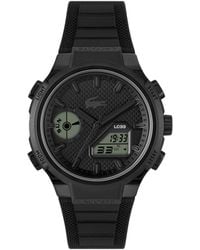 Lacoste - Digitale da Uomo Collezione LC33 con Cinturino in Silicone Nero - Lyst
