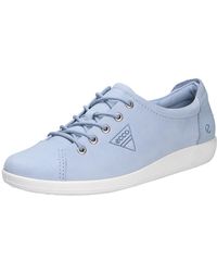 Ecco - Soft 2.0 Light Taupe S Lacing Shoes 206503-02434 - Lyst