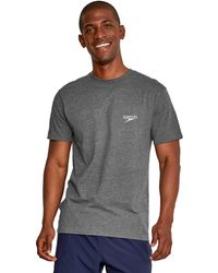 Speedo - Uv Swim Shirt Graphic Short Sleeve Tee Rash Guard - Lyst