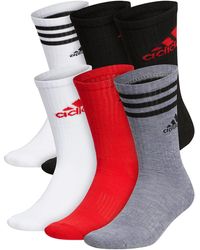 adidas - Athletic Cushioned Crew Socks With Arch Compression For A Secure Fit - Lyst