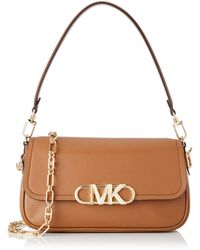 Michael Kors - 30F2G7PC2L-230 MD CONV POUCHETTE SHLDR Bag Female LUGGAGE - Lyst
