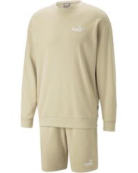 PUMA - Suits Relaxed Sweatsuit L Granola Beige - Lyst