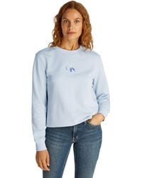 Calvin Klein - Ck Jeans Gradient Monologo Crewneck J20j225360 - Lyst