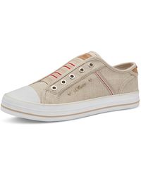 S.oliver - Slip On Sneaker ohne Schnürsenkel Flach - Lyst