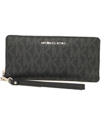 Michael Kors Womens Jet Set Travel Continental Zip Around Leather Wallet  Wristlet 35T7Gtve7L-Palbl (Pale Blue) 