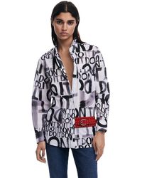 Desigual - Camisa Lettering - Lyst