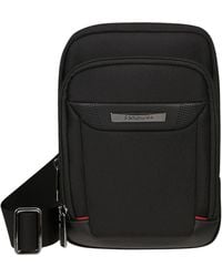 Samsonite - Sac à bandoulière PRO-DLX 6 147144 avec poche porte-tablette noir profondeur 8.5 cm longueur 18.5 cm hauteur 24 cm nylon - Lyst