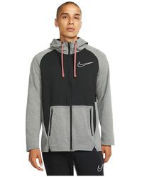 Nike - Legacy - Veste réversible zippée imperméable - Noir et gris