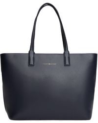 Tommy Hilfiger - Bolso Tote Mujer Logotape con cremallera - Lyst