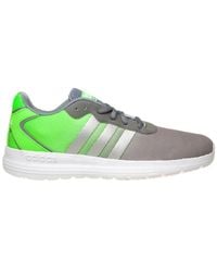 adidas - Neo Cloudfoam Speed S Running Trainers Shoes Grey Green Aq1433 B55c - Lyst