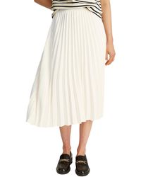 Tommy Hilfiger - Vloeibare Geplooide Pull-on Midi-rok Voor - Lyst