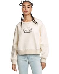 G-Star - Logo Loose R Sw Wmn Sweatshirt - Lyst