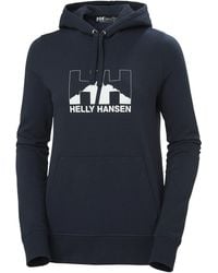 Helly Hansen - W Nord Graphic Pullover Hoodie Hooded Sweatshirt - Lyst