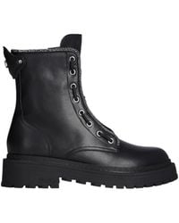 Liu Jo - Anfibio in Pelle c/Profilo Strass Rumi 25 Liu Jo Nero 22222 - Lyst