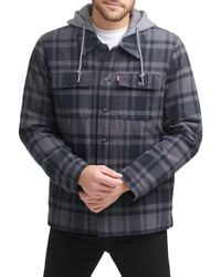 Levi's - Sherpa Lined Shirt Jacket - Lyst