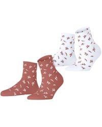 Esprit - Twig W Sso Coton Fantaisie Chaussettes - Lyst