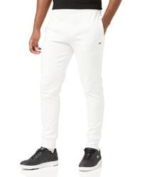 Lacoste - Sweatpants Xh9624,logo,slim Fit,white,6 - Lyst