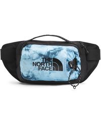 The North Face - Bozer Fanny Pack III - L, Beta Blue Dye Texture Print/TNF Black, One Size - Lyst