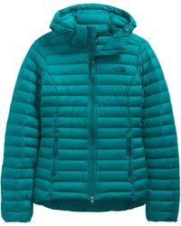 The North Face - Stretch Down Hoodie Puffer Jacket - Lyst