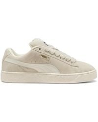 PUMA - Mens Suede Xl Lace Up Sneakers Shoes Casual - Off White, Off-white, 8.5 Uk - Lyst