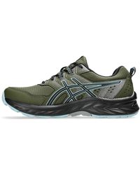 Asics - Gel Venture 9 S Trail Running Shoes Road Green/blue 10.5 - Lyst