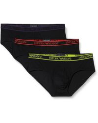 Emporio Armani - Core Logoband 3 Pack Brief - Lyst
