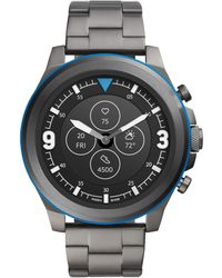 Fossil Bqt1100 S Luther Smartwatch in Black (Metallic) for Men | Lyst UK