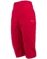 Jack Wolfskin - Activate Light 3/4 Softshell Pants Hose rot 1503721-2301 36 - Lyst