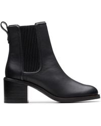 Clarks - Chamberly Top Chelsea Boots - Lyst