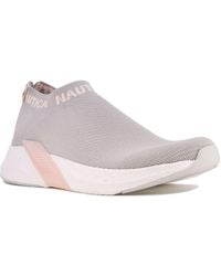 Nautica - Fashion Slip-On Sneaker Jogger Comfort Running Shoes-Feriha-Grey Size-8 - Lyst