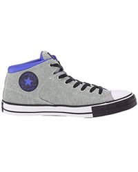 converse men's street tonal canvas high top sneaker