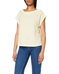 Vero Moda - VMHELI SS TOP WVN GA Bluse - Lyst