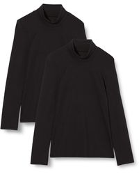 Iris & Lilly Extra Warm Longsleeve Thermal Top - Black