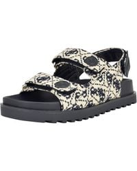 Guess - Fadey Flat Sandal - Lyst
